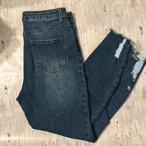 Dark Blue Indigo Rein Skinny Jeans
